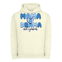 Pigment Pistachio mama of drama boy mom Urban Hoodie - MaliasSmallBusiness