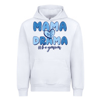White mama of drama boy mom Urban Hoodie - MaliasSmallBusiness
