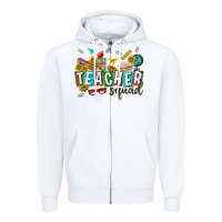 White western teacher squad Zipper Hoodie - texasbilliewilder