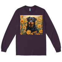 Plum rotweiler Long Sleeve Tee - Unal Design