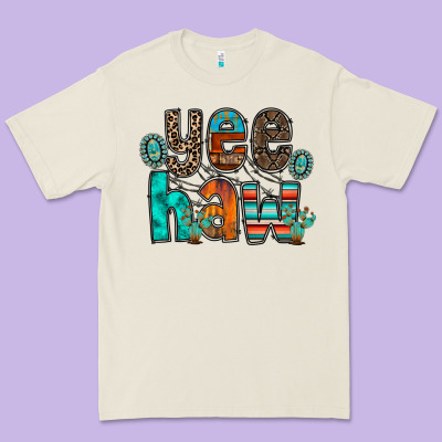 Yee Haw Premium Tee Designed By Racoondesign