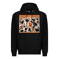 Black cowhide dripping glitter tumbler Premium Hoodie - Jasminsmagicworld