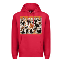 Cardinal cowhide dripping glitter tumbler Premium Hoodie - Jasminsmagicworld