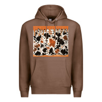 Chestnut cowhide dripping glitter tumbler Premium Hoodie - Jasminsmagicworld