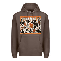 Coffee cowhide dripping glitter tumbler Premium Hoodie - Jasminsmagicworld