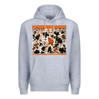 Heather Grey cowhide dripping glitter tumbler Premium Hoodie - Jasminsmagicworld