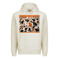 Oatmeal Heather cowhide dripping glitter tumbler Premium Hoodie - Jasminsmagicworld