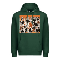 Sports Green cowhide dripping glitter tumbler Premium Hoodie - Jasminsmagicworld