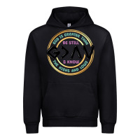 Black be still and know Urban Hoodie - MaliasSmallBusiness
