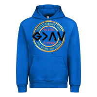 Cobalt be still and know Urban Hoodie - MaliasSmallBusiness