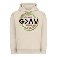 Pigment French Oak be still and know Urban Hoodie - MaliasSmallBusiness