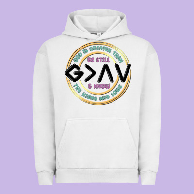 Be Still And Know Urban Hoodie Designed By Maliassmallbusiness