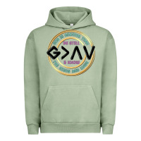 Pigment Oil Green be still and know Urban Hoodie - MaliasSmallBusiness