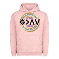 Pigment Salmon be still and know Urban Hoodie - MaliasSmallBusiness