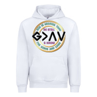 White be still and know Urban Hoodie - MaliasSmallBusiness