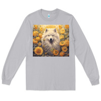 Moon Dust samoyed Long Sleeve Tee - Unal Design
