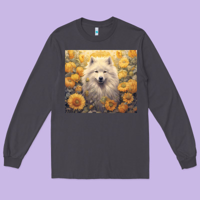 Long Sleeve Tee samoyed