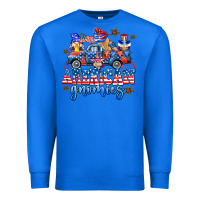 True Royal American truck gnomes Premium Sweatshirt - AdoDesignShop