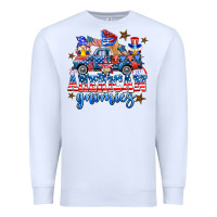 White American truck gnomes Premium Sweatshirt - AdoDesignShop