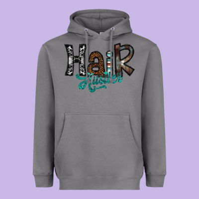 Hair Hustler Heavyweight Hoodie Designed By Sublimationcraftshop