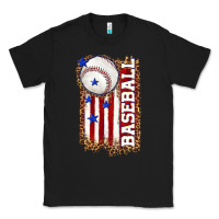 Black baseball american flag Classic Tee - texasbilliewilder