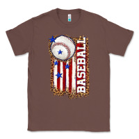 Chestnut baseball american flag Classic Tee - texasbilliewilder