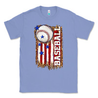 Colony Blue baseball american flag Classic Tee - texasbilliewilder