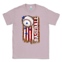 Lilac baseball american flag Classic Tee - texasbilliewilder