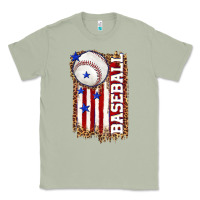 Matcha baseball american flag Classic Tee - texasbilliewilder