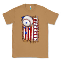 Toasted Coconut baseball american flag Classic Tee - texasbilliewilder