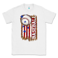 White baseball american flag Classic Tee - texasbilliewilder