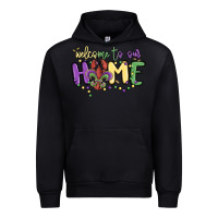 Black welcome to our home Urban Hoodie - MaliasSmallBusiness