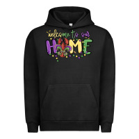 Pigment Black welcome to our home Urban Hoodie - MaliasSmallBusiness
