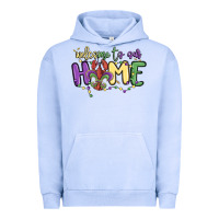 Pigment Grape Ice welcome to our home Urban Hoodie - MaliasSmallBusiness