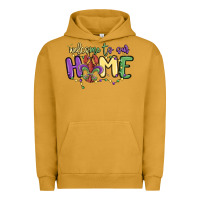 Pigment Peanut Butter welcome to our home Urban Hoodie - MaliasSmallBusiness