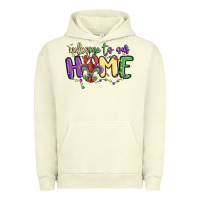 Pigment Pistachio welcome to our home Urban Hoodie - MaliasSmallBusiness