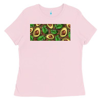 Bubblegum Pink avocados with wood and leopard background 15 oz mug Ladies Tee - BarkalooDesign