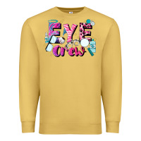 Antique Gold eye crew Premium Sweatshirt - JahusDesignShop