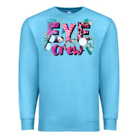 Ocean Blue eye crew Premium Sweatshirt - JahusDesignShop
