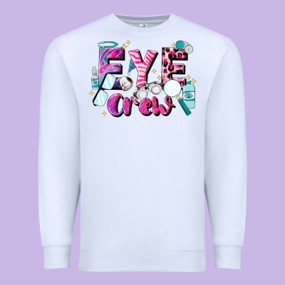 Eye Crew Premium Sweatshirt Designed By Jahusdesignshop
