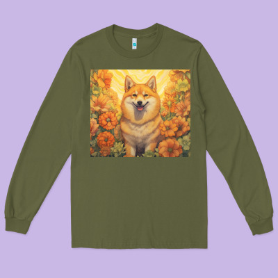 Long Sleeve Tee shiba inu
