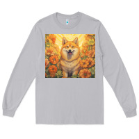 Moon Dust shiba inu Long Sleeve Tee - Unal Design