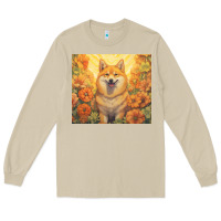 Mushroom shiba inu Long Sleeve Tee - Unal Design