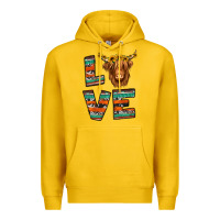 Lemon love highland cow Premium Hoodie - Jasminsmagicworld