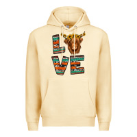 Love Highland Cow Premium Hoodie | Teevron