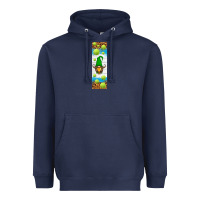 Navy tennis penwraps Heavyweight Hoodie - HRA Design Shop