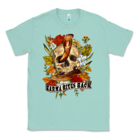 Seafoam karma bites back Classic Tee - RanaPortraitStore