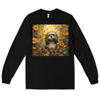 Black shih tzu Long Sleeve Tee - Unal Design