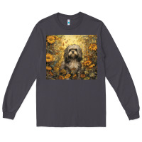 Smoke shih tzu Long Sleeve Tee - Unal Design