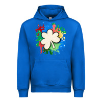 Cobalt st patricks day shamrock autism Urban Hoodie - MaliasSmallBusiness